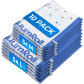 myHodo Vakuum Kleiderbeutel für Reisen (10 Stück, versch. Größen, S-M)